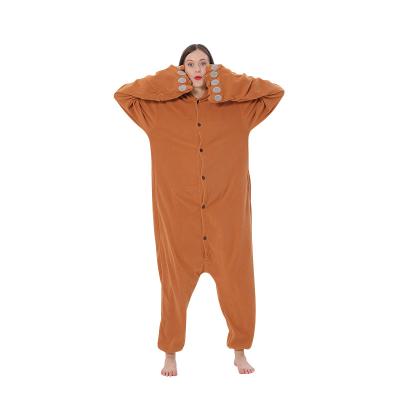 China QUICK DRY large adult animal cosplay costume one-piece pajamas seal home wear one-piece pajamas suit for sale