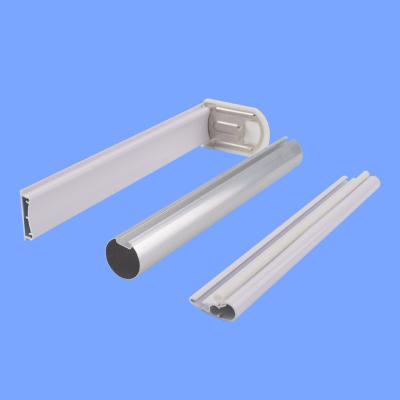 China Popular Custom Blind Curtain Track Powder Coating Roller Components For Hospital for sale