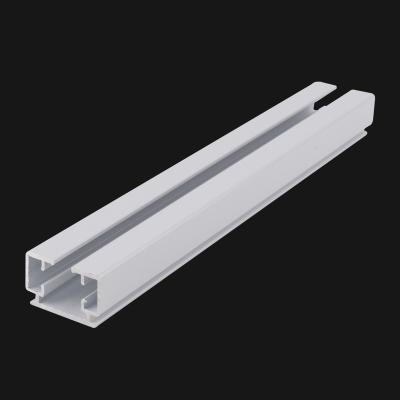 China Popular Aluminum Profile Anodized Extruded Powder Coating Electric Curtain Motor Rail for sale