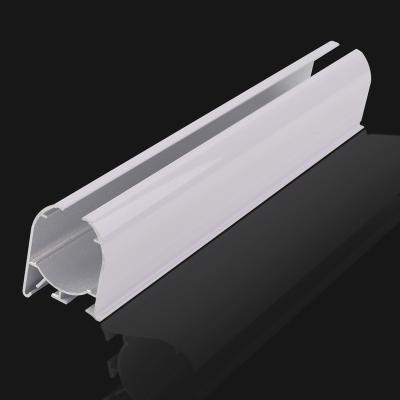 China Wholesale Aluminum Roman Blind Rail System Accessories Powder Coating Curtain Track From Industrial China Popular Factory for sale