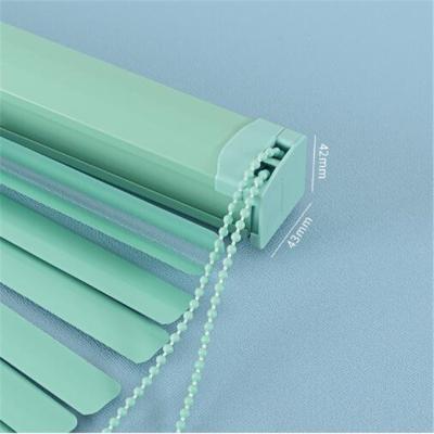 China Contemporary Aluminum Curtain Rail Profile Powder Coated Head Rail For Venetian Blinds for sale