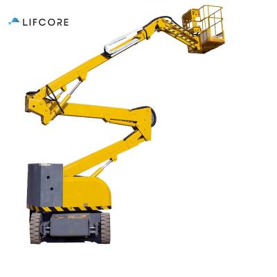 China Hotels China Lifcore 10-20m Hydraulic Self Propelled Cherry Picker Articulated Boom Lift for sale