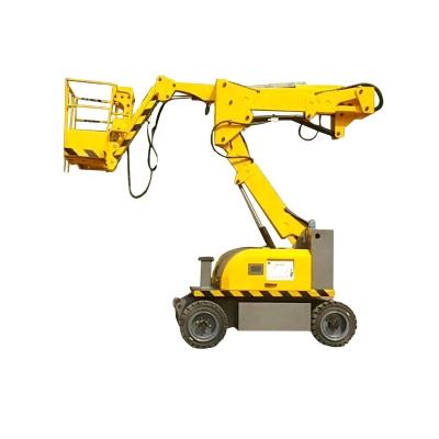 China Hotels High Quality Hydraulic Self Propelled Articulated Boom Lift 15.72m Articulated Electric Self Propelled Boom Lift Used Machine for sale