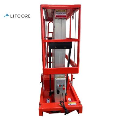 China Double Mast Convenience Safety Operation Personal Elevator Ladder Easy Lift Two Person Overhead Mobile Hydraulic System for sale