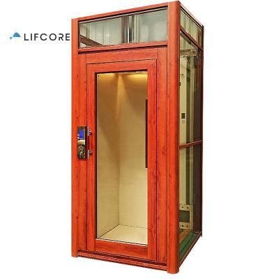 China Lifcore Modern Silent Well Less Small Mini Elevator Home Elevator With Smart Lock Key for sale