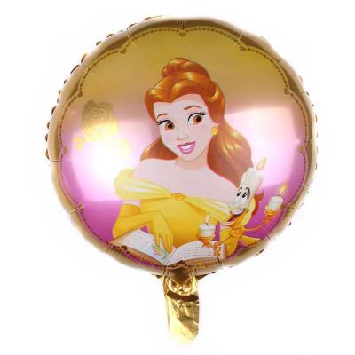 China Theme Party Decoration Cartoon Princess Balloon Princess Girl Favor Birthday Party Balloons For Girls for sale