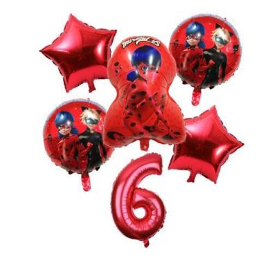 China Theme Party Decoration Lady Girl Character Foil Balloon Girls Birthday Favor Balloons Party Supplies Balloons for sale