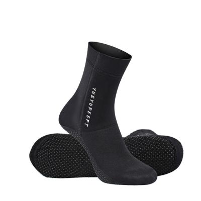 China Half 5mm Rod Sock Fin Water Neoprene Adult Diving Socks Low Cut Customized 3mm Protection Swim Socks for sale