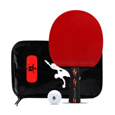 China Professional High Quality Table Tennis Ping Pong Racket Set, Ping Pong Bat, Ping Pong Paddle Suit for sale