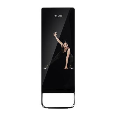 China 55Inch Indoor Ultra Thin Indoor Mirror Led Screen Standing Thin Advertising Poster Led Display for sale