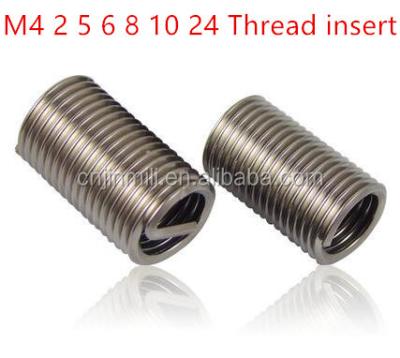 China 304 Stainless Steel Factory Cheapest 304 Stainless Steel Wire Thread Insert M4 M2 M5 M6 M8 M10 M24 for sale