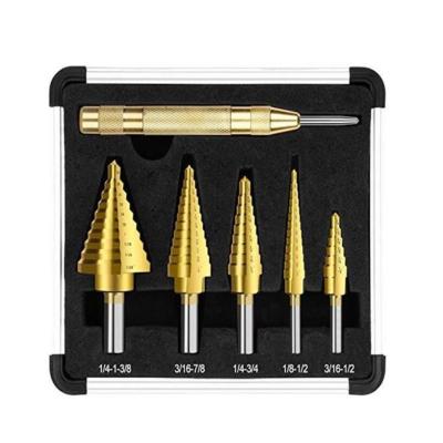 China China factory promotion optical fiber steel reg industrial - grade drilling hss step drill bit for sale