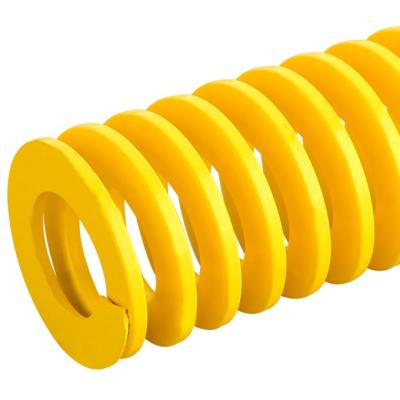 China Coil Die TF Rectangular Spring Spring Steel Yellow Lightest Load TF12*6*L for sale