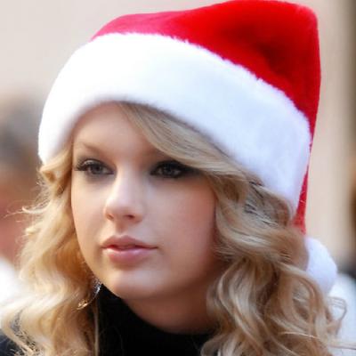 China 2021 Plush Christmas Hat Size 40*30cm Custom Manufacturer Christmas Hats For Adults for sale