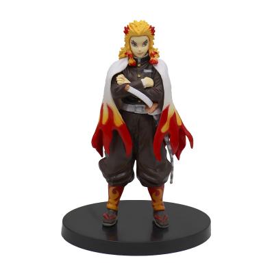 China Best Hot Sale Anime Characters Demon Slayer Cartoon PVC Action Number Model Toy TOY Amazon for sale