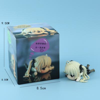 China Environmentally Friendly Box Package Q Version Japanese Cartoon Character Kasugano Sora Girl Action Number For Decoration for sale