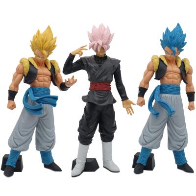 China 3 Styles Anime Dragon Z Ball 31cm Saiyan GoKu Action Figure PVC Resin Model Toy Super Action Numbers for sale