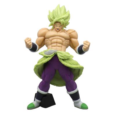 China Cartoon Toy Anime Dragon Z Ball 20cm Saiyan Broly Figure PVC Resin Model Super Action Numbers for sale