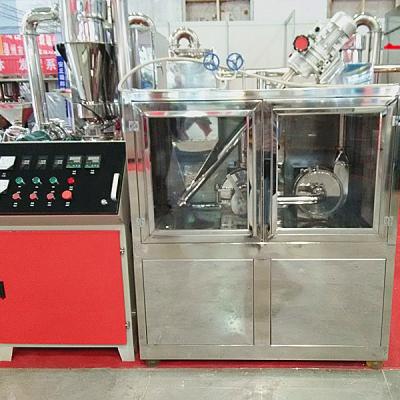 China Medicine Processing Vegetable Cryogenic Turmeric Powder Making Machine Spice Masala Tea Leaf Powder Low Temperature Pulverizing Machine for sale