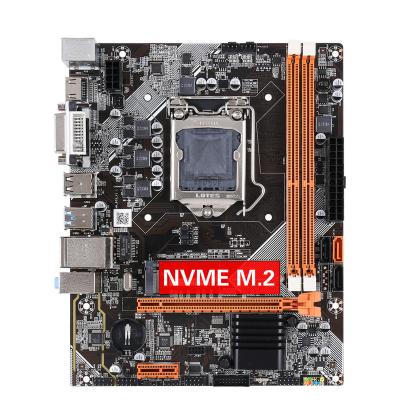 China Stock B75 Desktop Ready M.2 LGA 1155 Desktop Motherboard for i3 i5 i7 cpu support ddr3 memory for sale