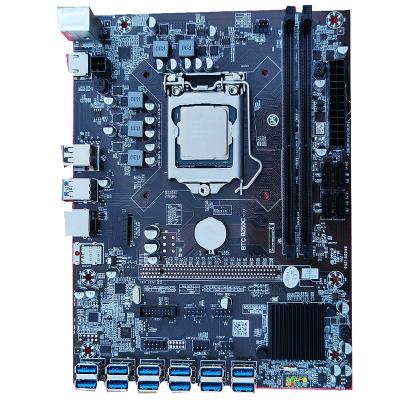 China Fast Shipping B250C 12 USB3.0 PCIE PORTS B250C Desktop Motherboard Set With G4400 G3930 for sale