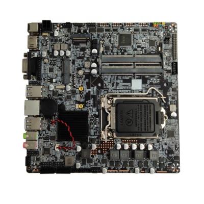 China Cheap Mini ITX H310 desktop motherboard for lga1151 6th/7th/8th 9th PC LVDS cpu 2*DDR4, aio 32gb pc itx to dc mini jack h310 mini for sale