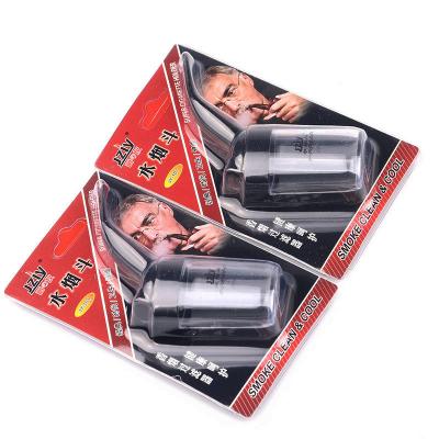 China Plastic Water Pipe Hookah Curved Men's Filter Pipe Cigarette Holder Stop Smoking Accessories Waterpipe for sale