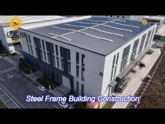 high tensile light steel frame building multi story warehouse prefabricated buildings