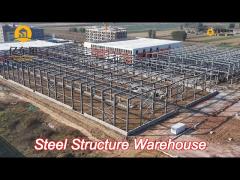 customizable prefab steel workshop sandwich panel structural steel warehouse