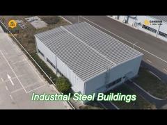 prefabricated industrial steel buildings construction with aluminum alloy window