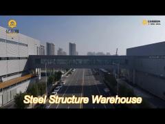 insulation steel structure warehouse building with h section steel main steel frame