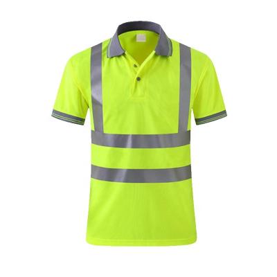 China Wholesale High Visibility Reflective Safety Hi Force Polo Hi Visibility Shirt for sale