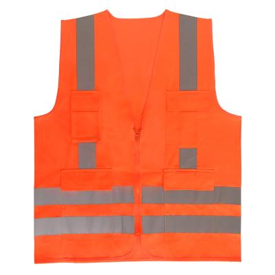 China Reflectante 100% de chaleco de seguridad de chalecos reflectivos de ropa de poliester class 3 safety vest for sale