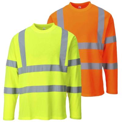 China Hi-Force HI FORCE HCLITE Safety Long Sleeve Reflective Shirts Men for sale