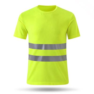 China Wholesale High Visibility Reflective Construction Safety High Visibility T-Shirt for sale