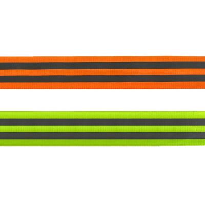 China Other HCLITE EN20471 Safety Polyester Material Woven Reflective Ribbons Stripe for sale