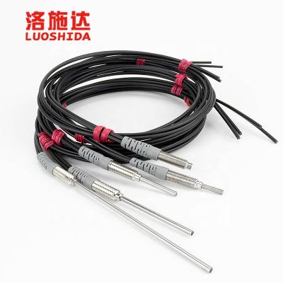 China FIBER OPTICAL SENSOR LUOSHIDA M6 Fiber Optic Cable Economical Diffuse Sensor for sale