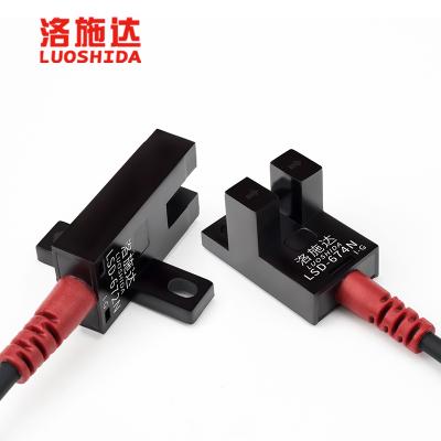 China LUOSHIDA Type 5mm Photoelectric Slot Sensor With Cable 672 Series for sale