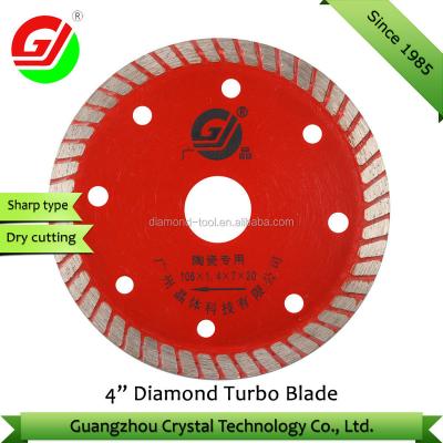 China For Top Brand Premium106mm Small Turbo Rim Multi-Blade Circular Stone Cutting Saw for sale