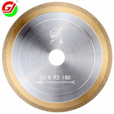 China Soft Cut Minimum Chipping 4 Inch 100mm Diamond Grinding Wheels For Cutting Glass for sale