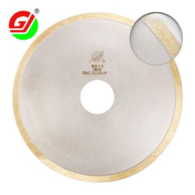 China Wet Cutting Minimum Chipping 12 Inch 300mm Diamond Cutting Saw Blade For Cutting Ceramic Tile for sale