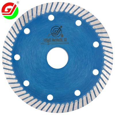 China Factory 4.5 Inch 115mm Turbo Historic Sharp Type Diamond Saw Blade For Cutting Granite Stone for sale