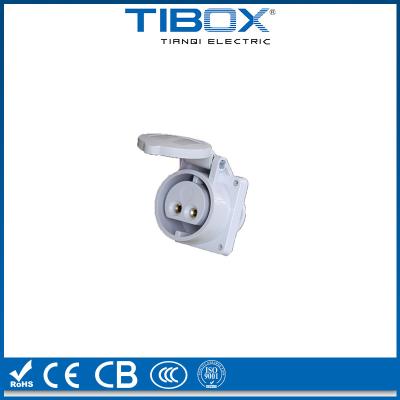 China 16A 32A Electrical Power Plug&socket Industrial Connector IP67 Waterproof Industrial Plug And Socket 3p+n+e for sale