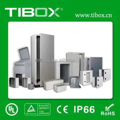 China Stainless Steel IP65 Protection Grade Customized Lockable Wall Mount Telecom Cabinet / Rack Enclosure STX for sale