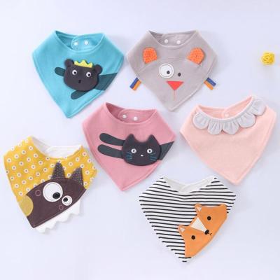 China Breathable Baby Bibs Cotton Bibs Breathable Muslin Bib For Drooling And Teething Baby And Boy As Show for sale