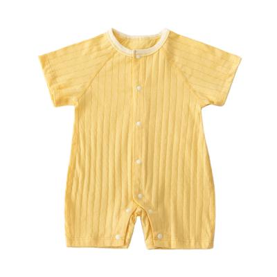 China Shorts Sheaths Baby Boy Summer Cotton Rompers Kids Short Sleeve Rompers and Girls Rompers for sale