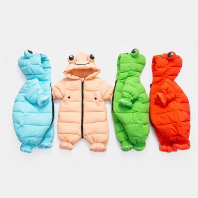 China Breathable Baby Winter Clothes Thickened Down Coat Climbing Suit For Baby Kids for sale