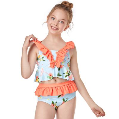 China New Product Breathable Two Piece Kids Swimming Suit Children Swimwear Hot Selling Baby Swimming Wear for sale