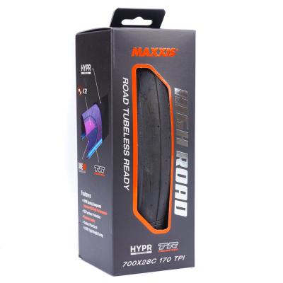 China Road Bikes MAXXIS HIGH ROAD BICYCLE ROAD TUBELESS FATIGUE 700*25 700*28 for sale