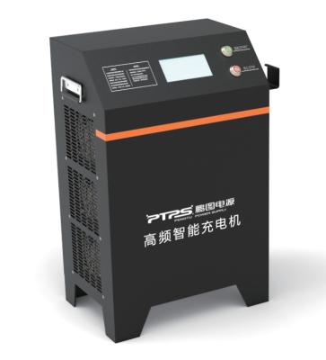 China PBC360 E-Forklift Series 10KW High Frequency Resonant LCD Battery Charger For Various Charging Voltage 24v/48v/80v/120v for sale